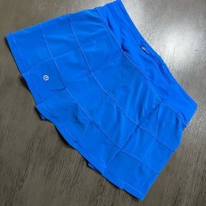 Lululemon Pace Rival Skirt 6R in Blue